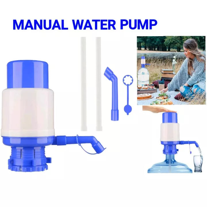 Manual Hand Press Pump For Drinking Water Bottle - Large