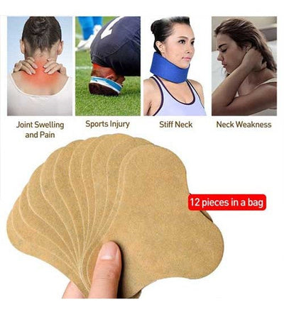 12Pcs Set Knee Joint Pain Relief Patch Knee Joint Ache Pain Relieving Knee Plaster Sticker