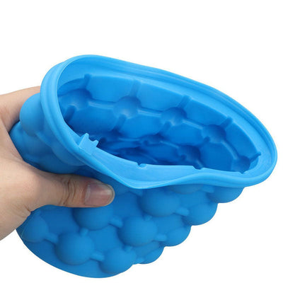 Soft Silicone Rubber Space Saving Ice Genie Ice Cube Maker