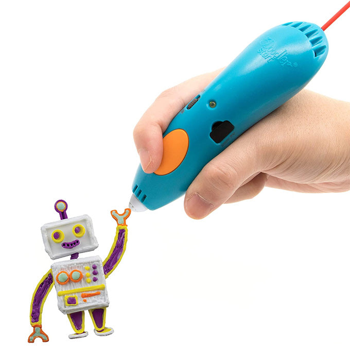 DIY Smart 3D Printing Pen LED Display Pen For Kids Drawing Design Best Gift For Kids Pigment 6 Color