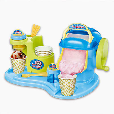 3 in 1 DIY Ice Cream Machine juice Machine Kitchen Toy For Girls Gift