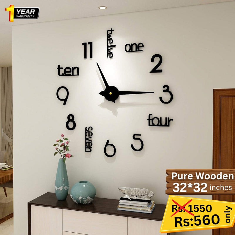 Premium Wall Clocks in Just 560 Rs.