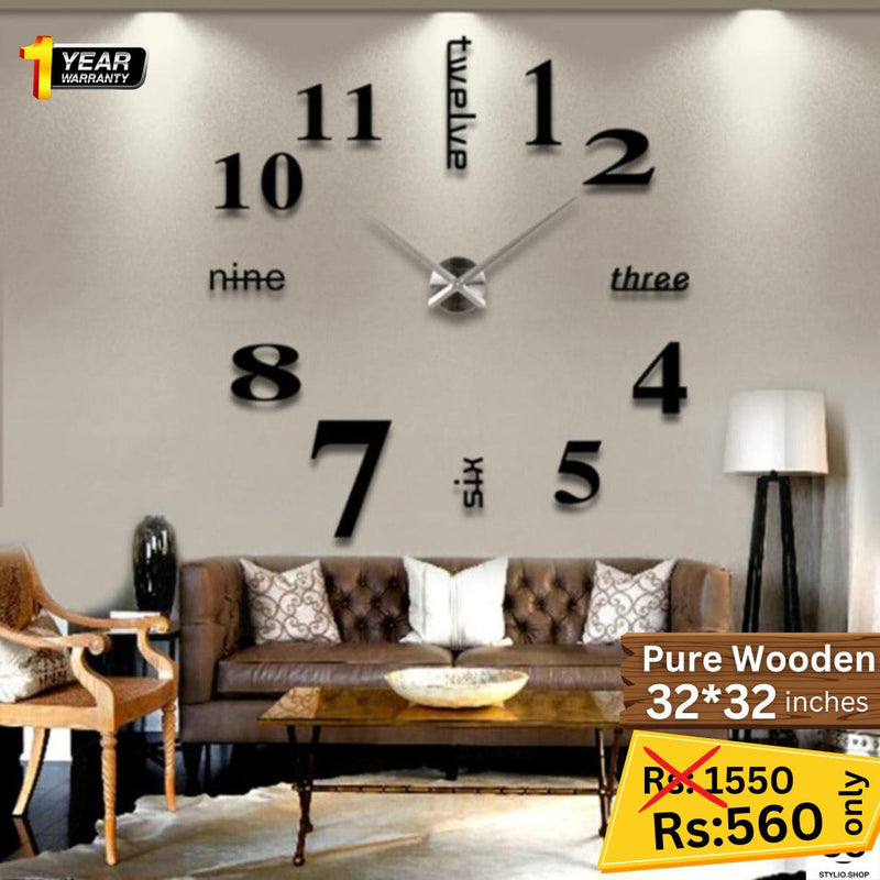 Premium Wall Clocks in Just 560 Rs.