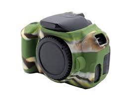 CANON 650D Soft Silicone Rubber Protective Camera Body Cover For DSLR Cameras - CAMOUFLAGE