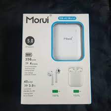 Morui Airpods A3 Earbuds Wireless Bluetooth - White